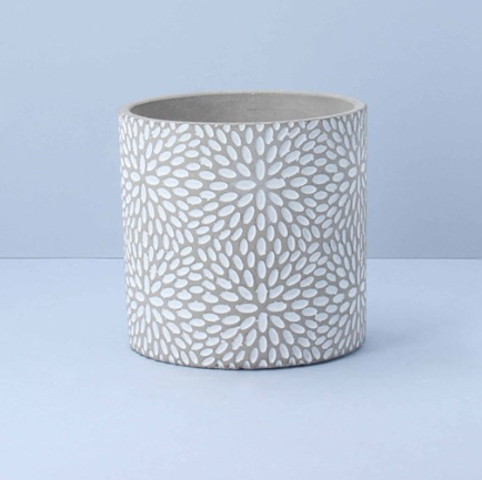 Sunburst Stone Pot