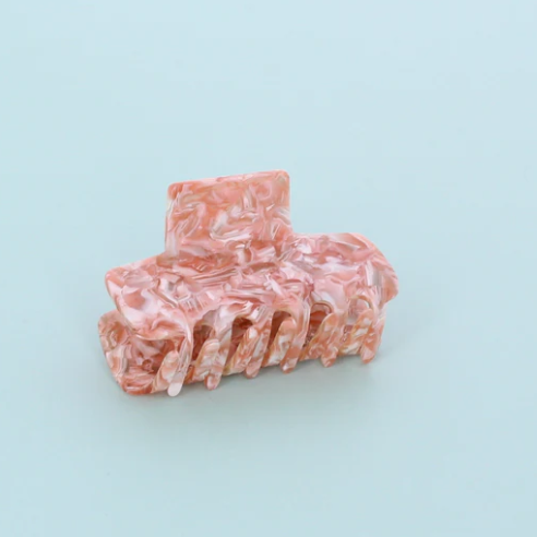 Milky Marble Medium Claw Clip