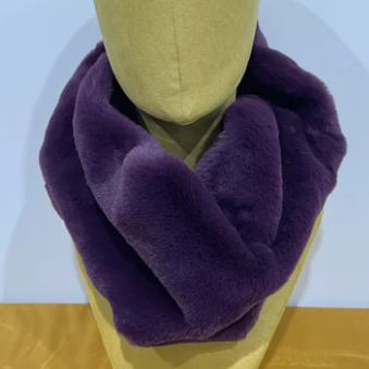 Chunky Faux Fur Snood