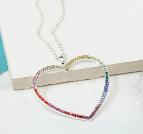 Multi Coloured Crystal Necklace