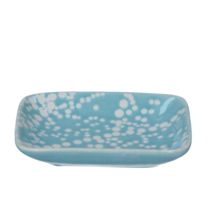 Ceramic Spotty Mini Trinket Dish