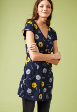 Botanical Garden Jersey Tunic