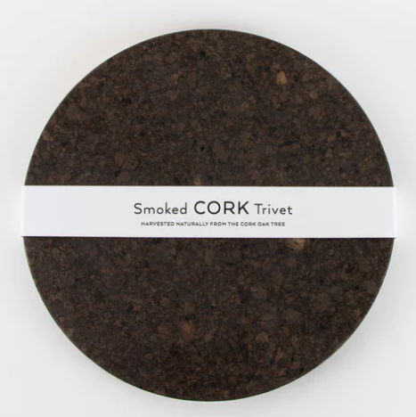 Smoked Cork Trivet