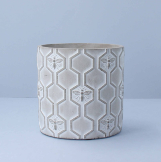 Stone Effect Bee Pot Cover