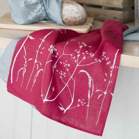 Tea Towel Hedgerow