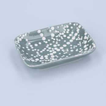 Ceramic Spotty Mini Trinket Dish