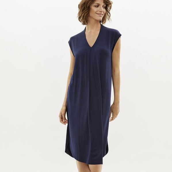 Stephanie Dress - Navy Blue
