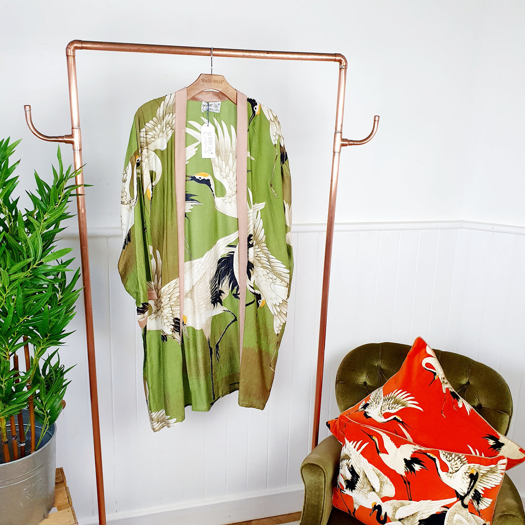 Stork Collar Kimono