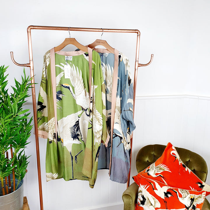 Stork Collar Kimono