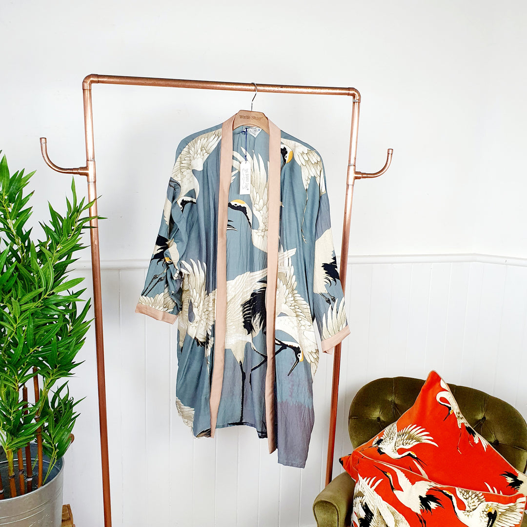 Stork Collar Kimono