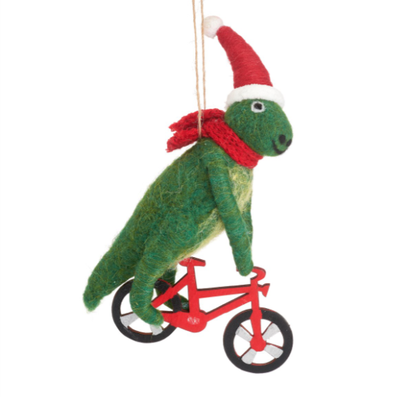 T-Rex on a bike
