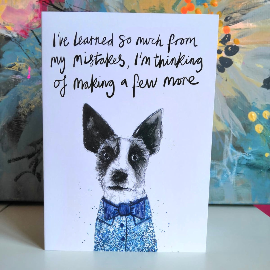 Troy the Jack Russell Greetings Card