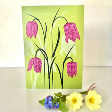 Fritillaria Card