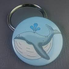 Pocket Mirror - Whale