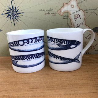 Cornwall Mackerel Mug