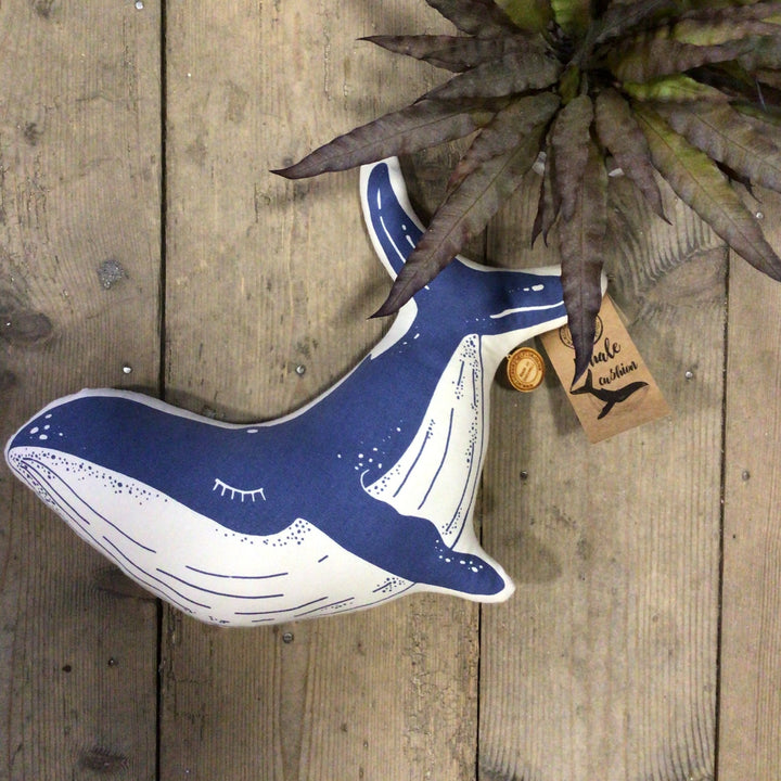 Whale Stuffed Cushion