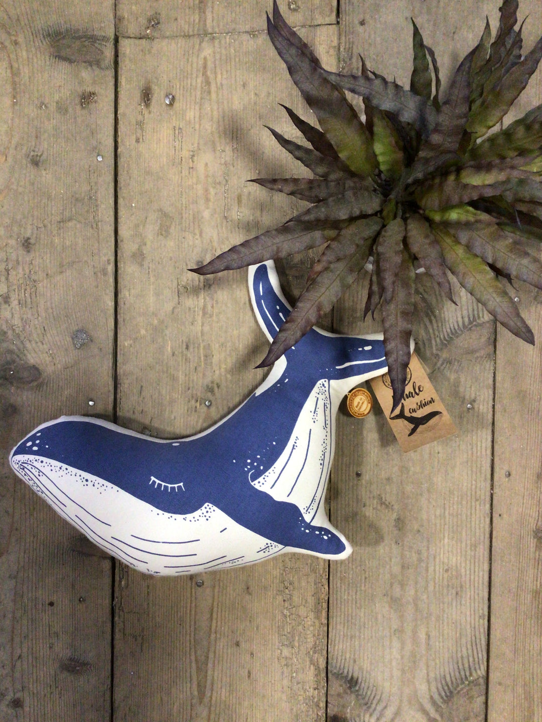 Make your own Whale Tea Towel