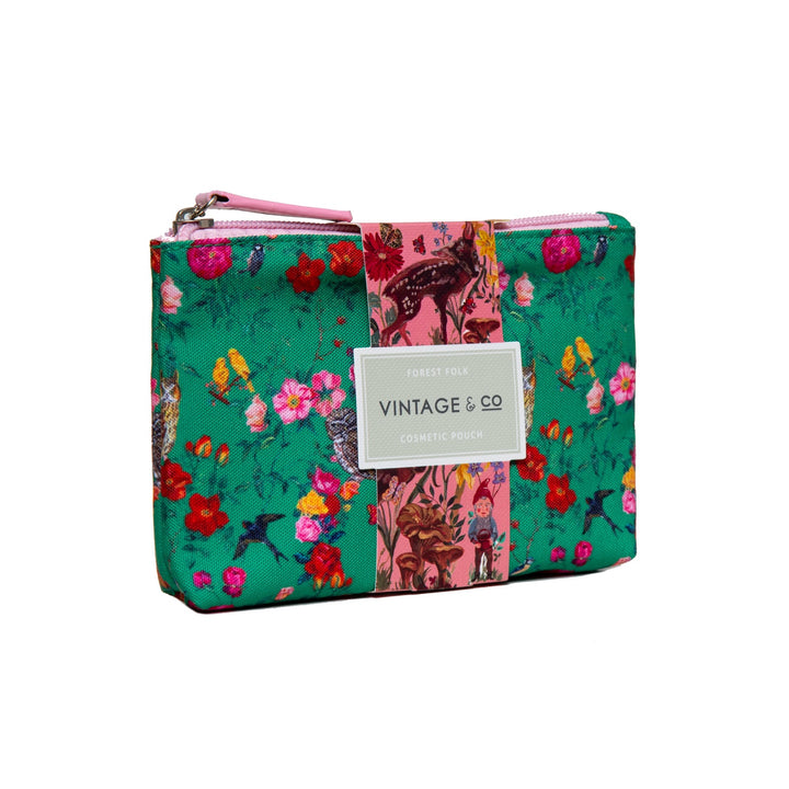 Nathalie Lete Forset Folk Cosmetic Pouch