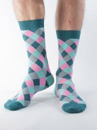 Bamboo Bright Printed Socks