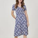 Anise Jersey Dress - Bright Blue