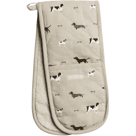 Double Oven Gloves - Dogs