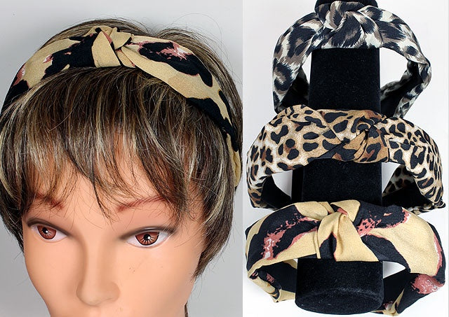 Animal Print Headband - 3 Patterns