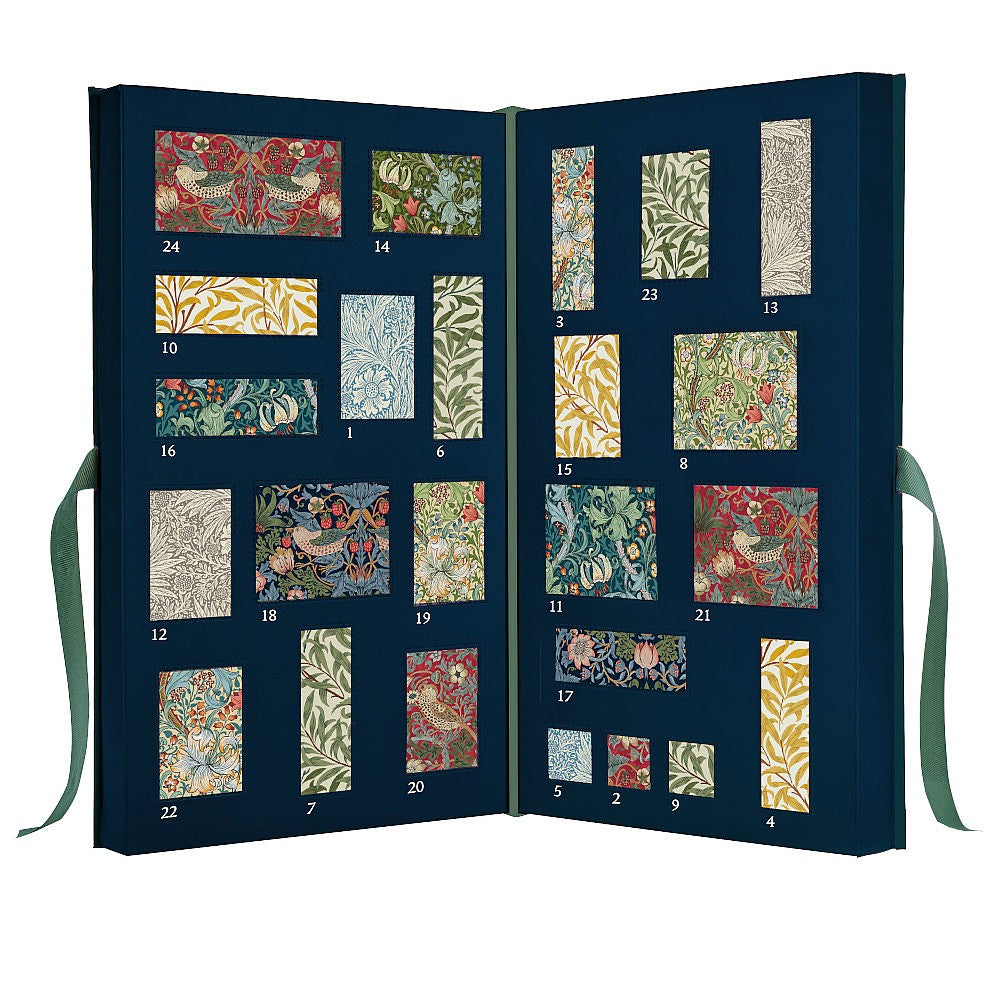 Morris & Co Peacock Advent Calendar