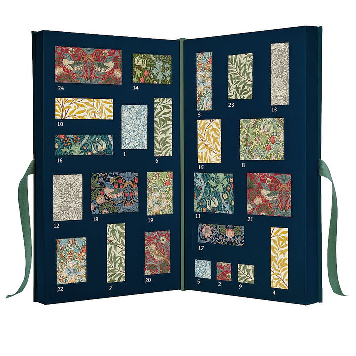 Morris & Co Peacock Advent Calendar