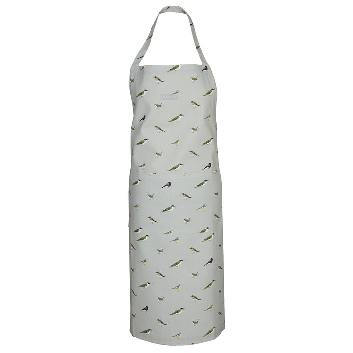 Adult Apron - Garden Birds