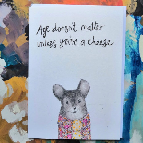 Ray the Mouse Greeting Card