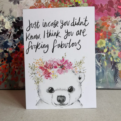 Polar Bear Greetings Card