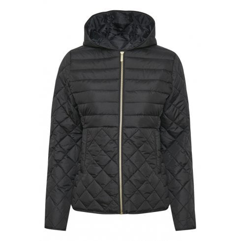 Sabina Quilted Jacket in Black