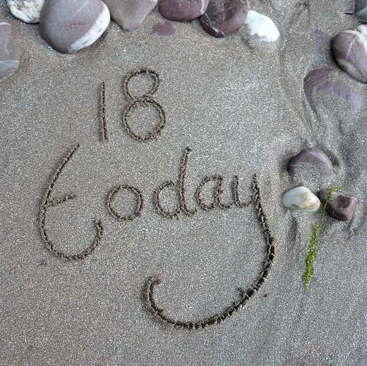 18 Today Card