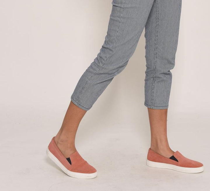Slip on Suede Trainers