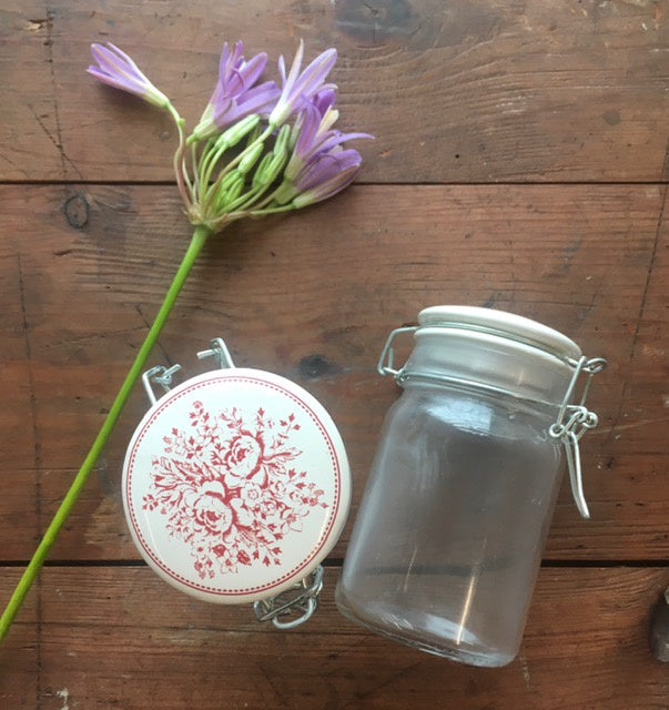 Small Glass Cannister