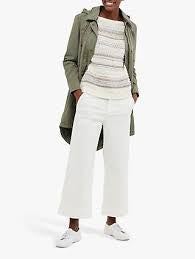 Thea wide leg crop trousers