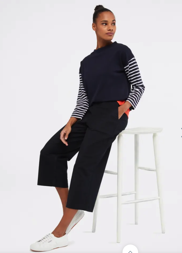 Posey Wide Crop Trousers