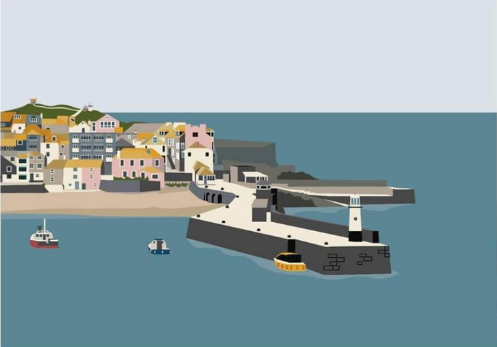 A4 St Ives Landscape Prints