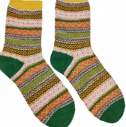 Shetland Fairisle Socks