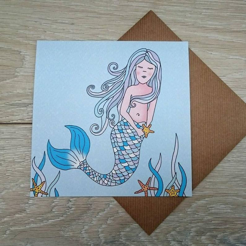 Activity Card Mermaid
