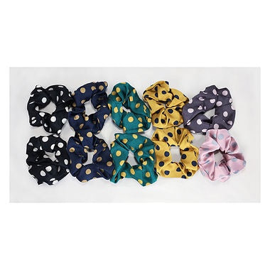 Polka Dot Scrunchies