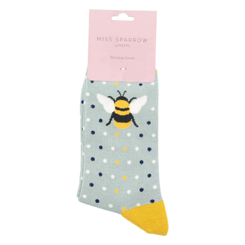 Bumble Bee & Dots Socks
