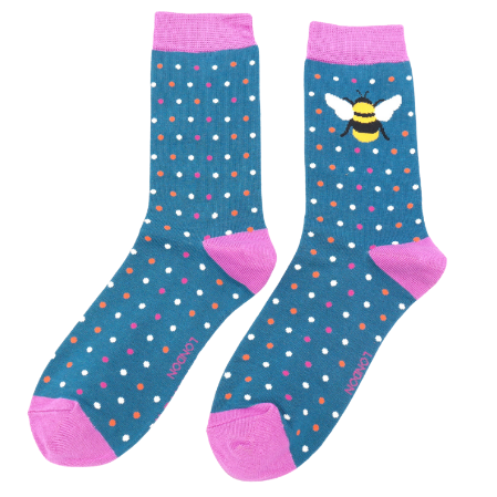 Bumble Bee & Dots Socks