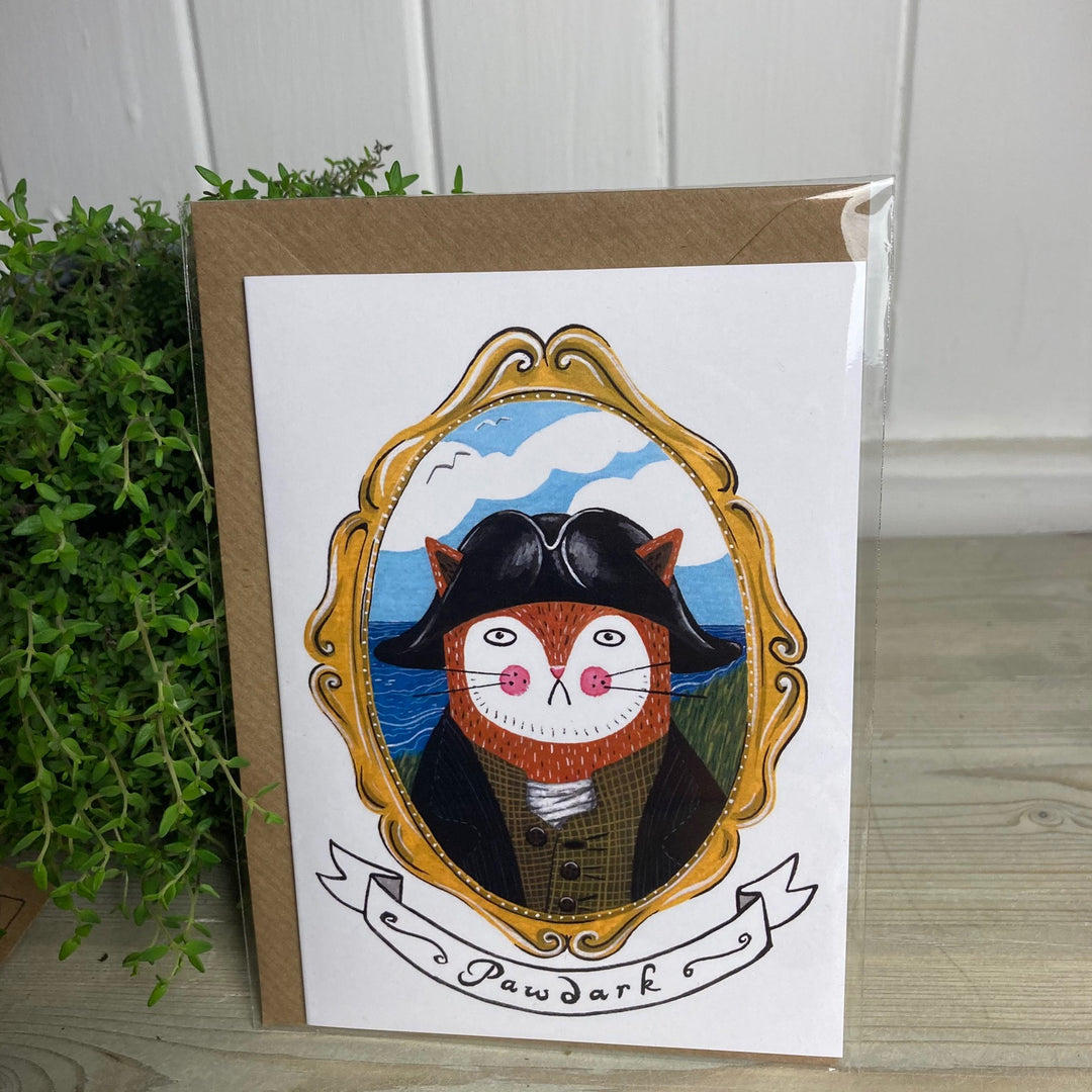 Pawdark Greetings Card