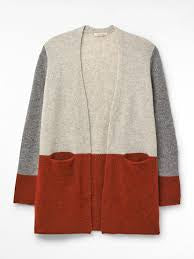 Cosy Colourblock Cardigan