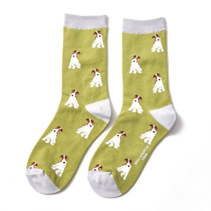 Fox Terrier Socks