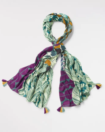 Paper Layers Patchwork Scarf