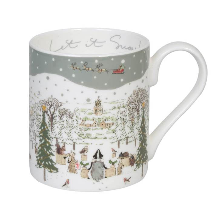 Festive Forest Let it Snow Mug
