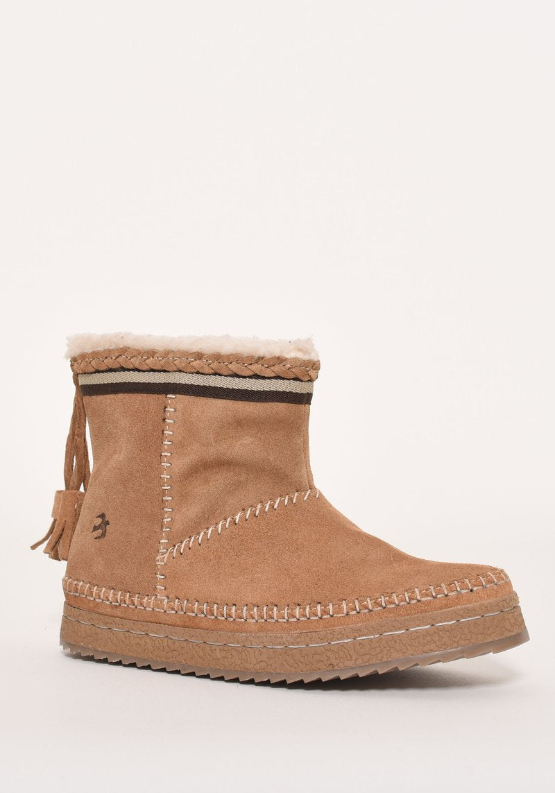 Tassel Boot in Light Brown