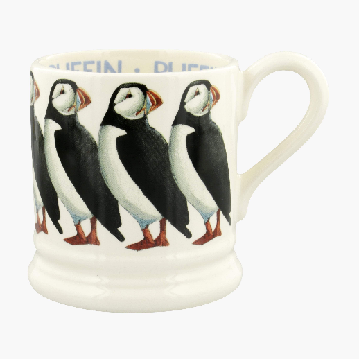 Birds - Puffin 1/2 Pint Mug
